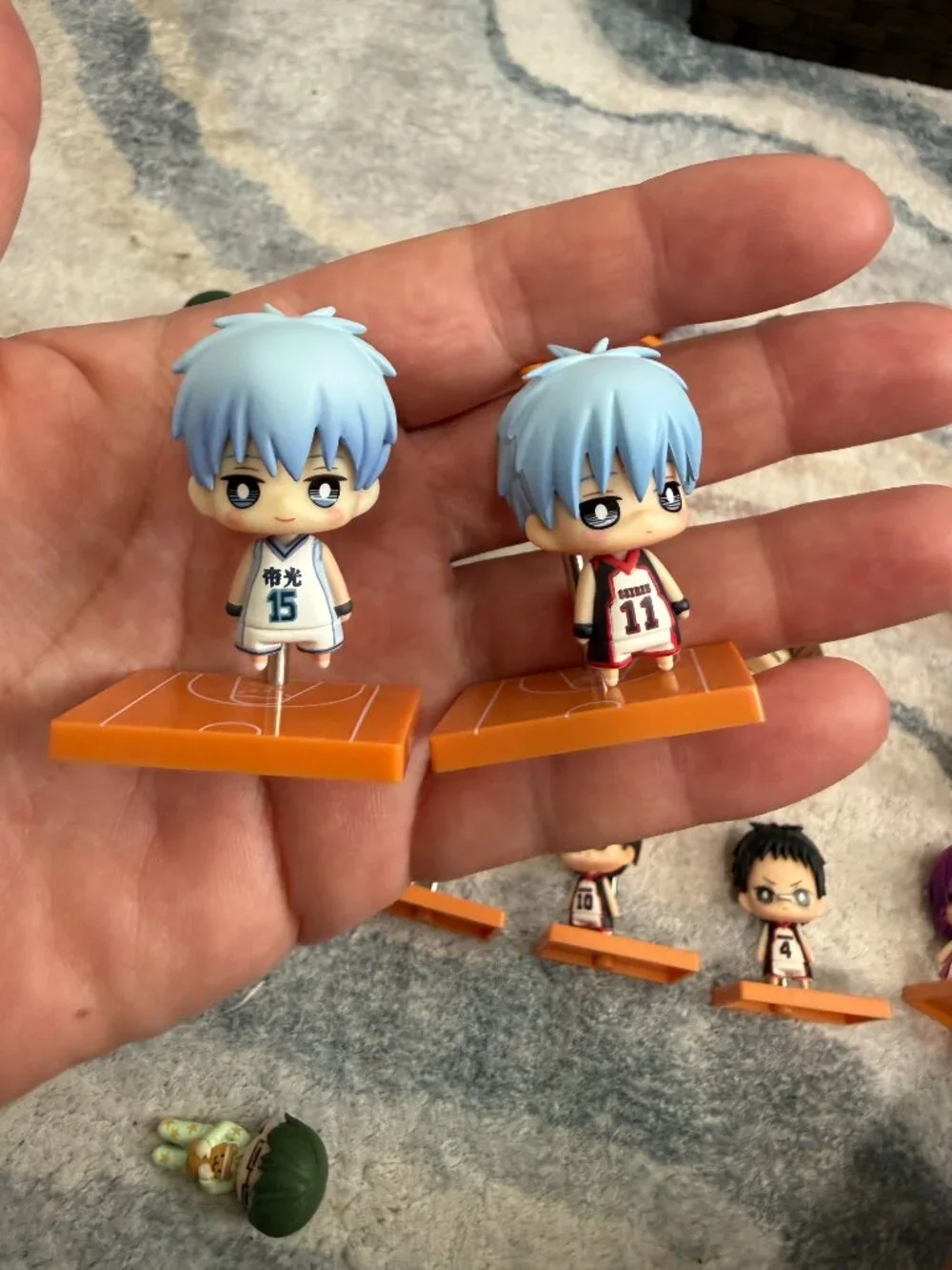 One Coin Mini Figure Collection Kuroko's Basketball lot of 21